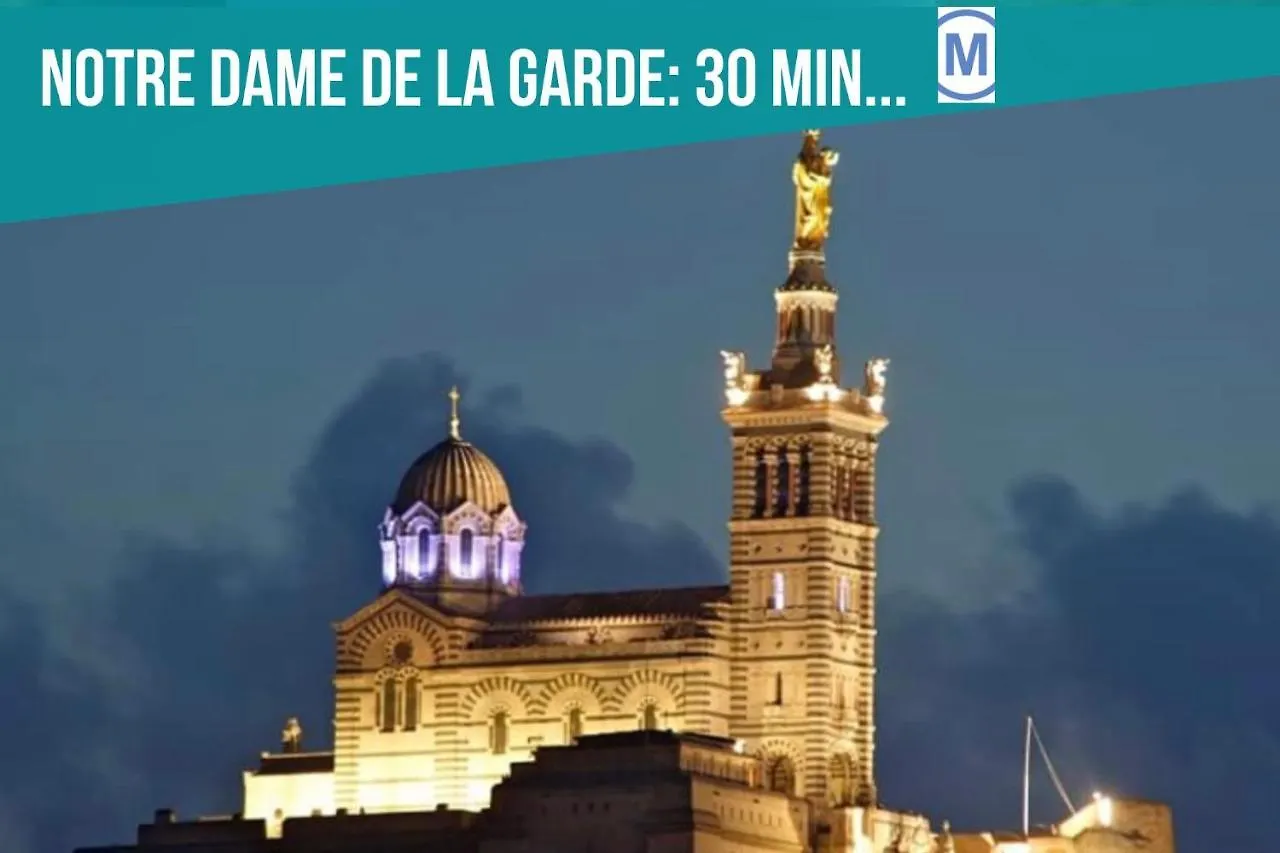 5 Minutes Saint Charles Lägenhet Marseille Frankrike