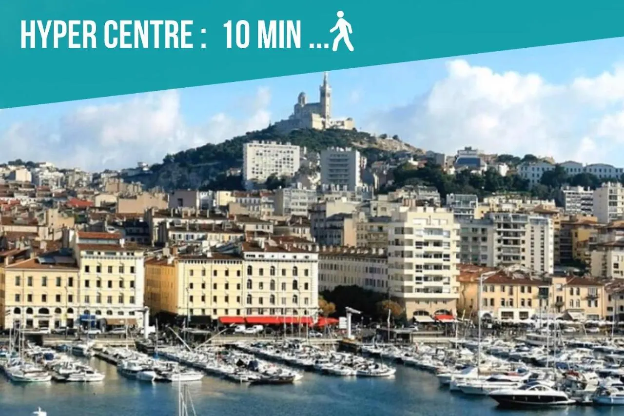 Appartement 5 minutes Saint Charles à Marseille